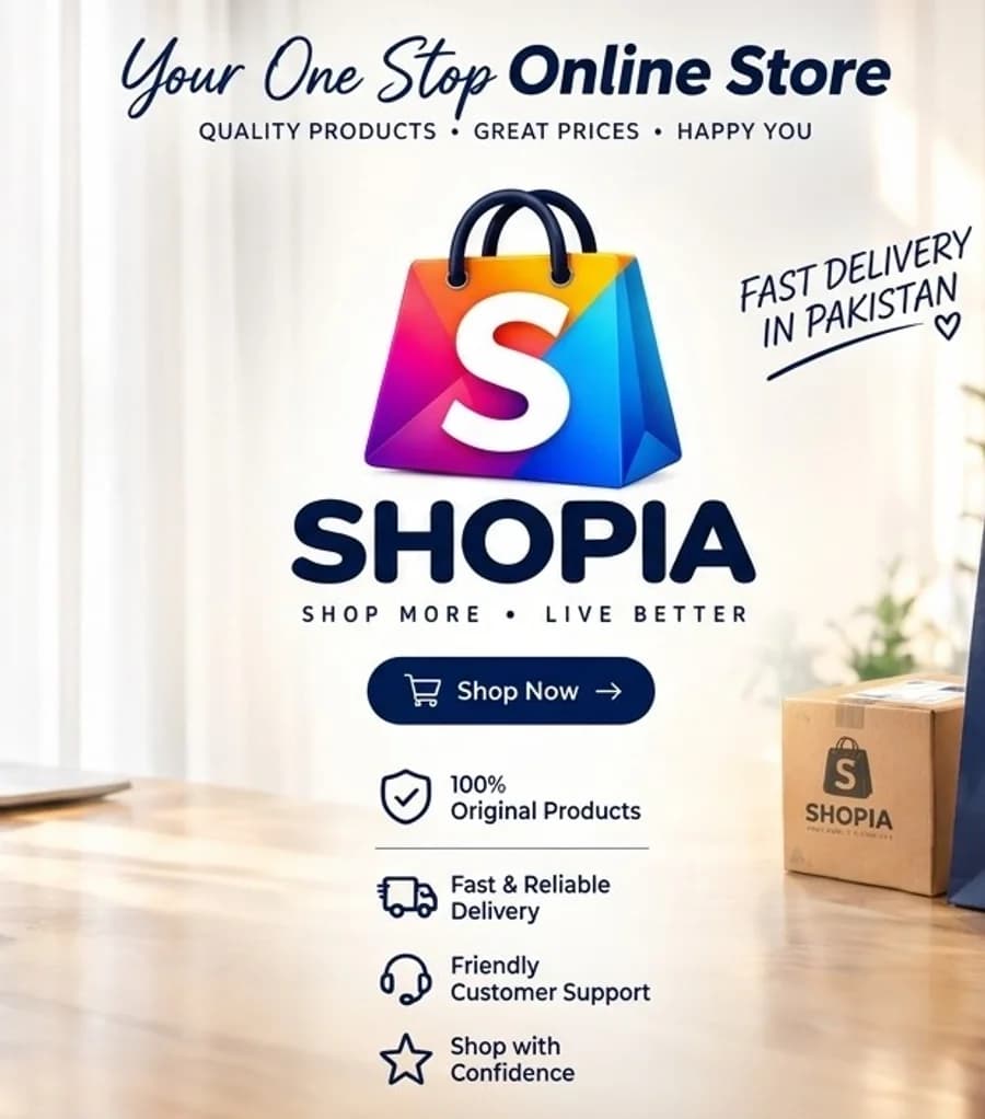 SHOPIA, your one-stop online store. Shop now.
